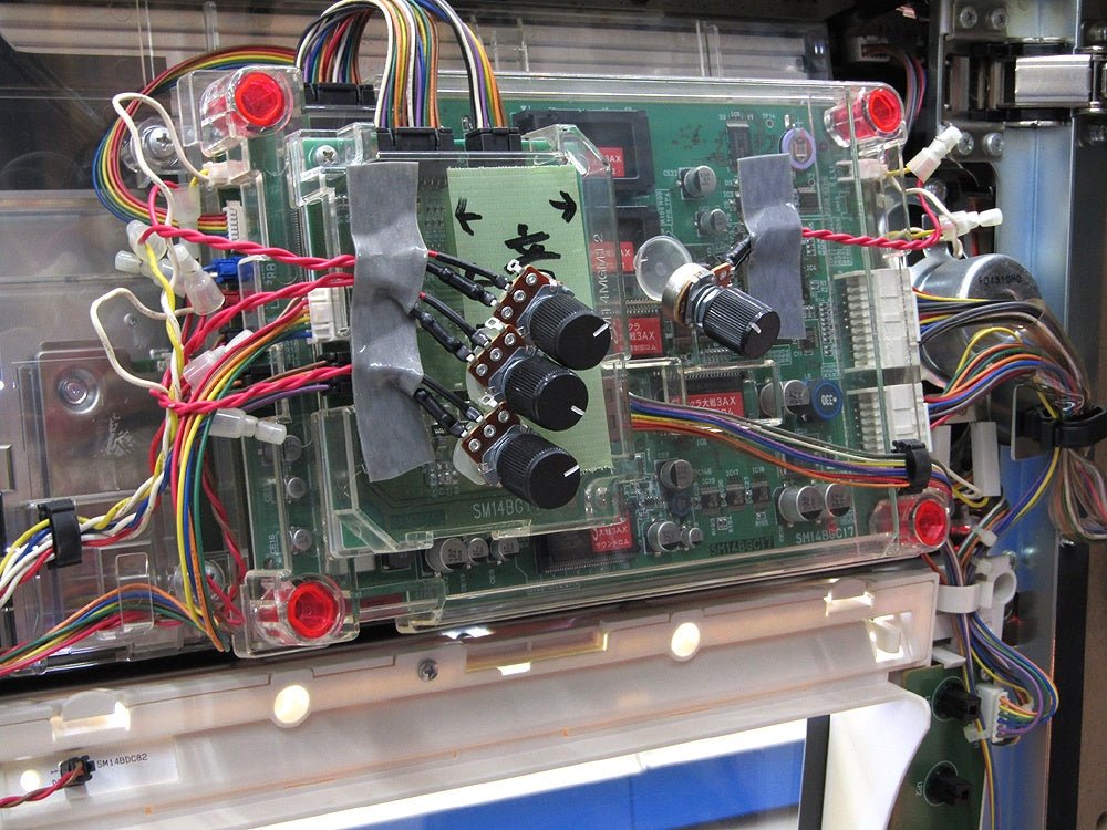 パチスロ実機 サミー サクラ大戦3 ~巴里は燃えているか~ コイン不要機搭載 100V対応 Vol調節有 スロット - 安心保証・業界最安値の販売 福助
